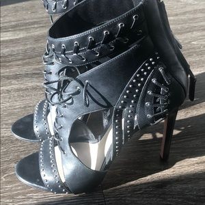 Brian Atwood Open Toe Booties Perfect for Fall!